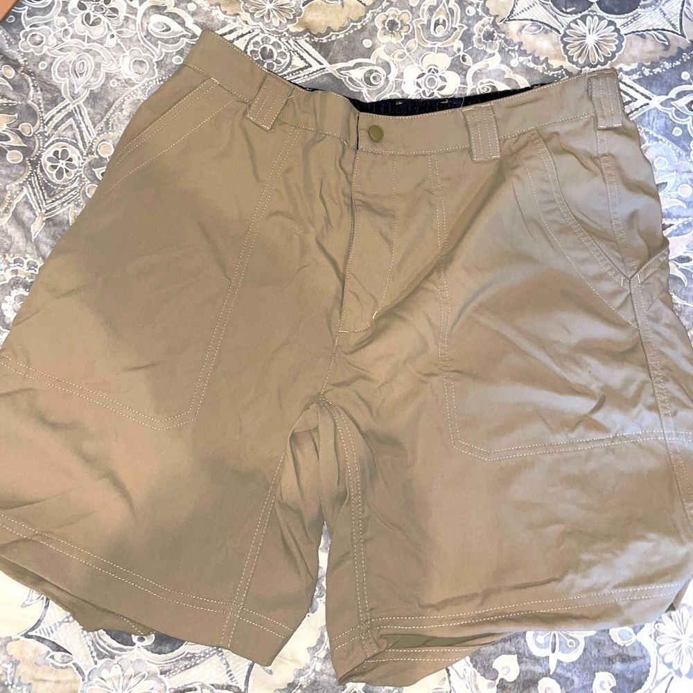 L.L. Bean elastic waist vintage trail hiking shorts L
